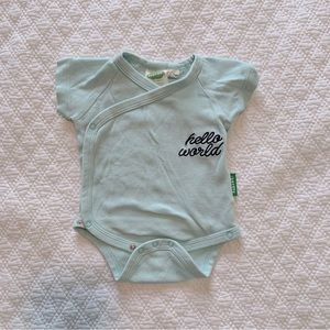 3/$20 Unisex Parade Organics Wrap Onesie 3-6 months